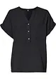 Kortermet bluse i musselin, bonprix