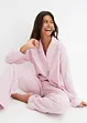 Flanell-pyjamas med gavepose, bonprix