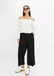 Singoallabluse av crinkle-viskose, bonprix
