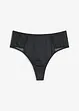 Høy stringtruse med mesh-innfellinger, bonprix