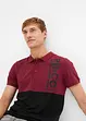 Piké poloshirt i økologisk bomull, slim fit, bonprix