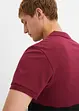 Piké poloshirt i økologisk bomull, slim fit, bonprix