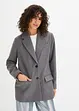 Blazer med skulderputer i ull-look, bonprix