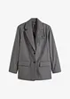 Blazer med skulderputer i ull-look, bonprix