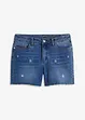 Jeans-shorts med broderi, BODYFLIRT