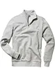 Sweatshirt med troyer-krage, bonprix