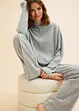 Oversized pyjamas i mykt materiale, bonprix