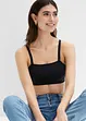 Vattert Feel Comfort Seamless Bandeau-BH med avtagbare stropper, bonprix