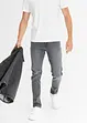 Regular Fit stretchjeans med komfortsnitt, Tapered, bonprix