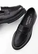 Loafers i skinn, bonprix