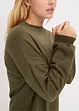 Oversized sweatshirtkjole, bonprix