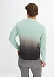 Langermet shirt med fargegradering, Slim Fit, bonprix