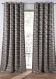 Jacquard-gardin med bølger (1-pack), bonprix