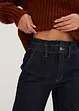 Wide Leg-jeans High Waist, Paperbag, bonprix