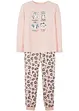 Pyjamas med økologisk bomull (2-delt sett), bonprix