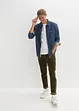 Jeansskjorte, lang arm, bonprix