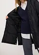 Vattert parkas med avtakbar hette og justerbar midje, bonprix