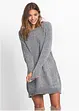 Oversized strikket kjole i chenille, bonprix