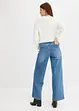 Wide Leg-jeans Mid Waist, bonprix