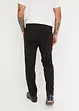 Loose Fit-chinos med press, Straight, bonprix