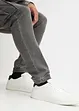 Regular Fit sweat-jeans med cargolommer, Straight, bonprix