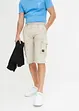 Cargo-bermudashorts i 100% bomull, Regular Fit, bonprix