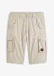 Cargo-bermudashorts i 100% bomull, Regular Fit, bonprix