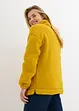 Oversized fleecegenser med høy kant i halsen og lommer, bonprix