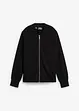 Sweatjakke med pilot-look, lang arm, bonprix