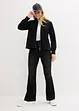 Sweatjakke med pilot-look, lang arm, bonprix