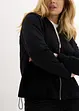 Sweatjakke med pilot-look, lang arm, bonprix