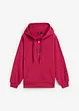 Oversized sweatshirt med hette, bonprix