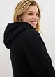 Oversized sweatshirt med hette, bonprix