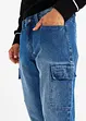 Termo-cargojeans i Loose Fit-modell, Straight, bonprix