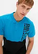 Piké poloshirt i økologisk bomull, slim fit, bonprix