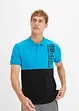 Piké poloshirt i økologisk bomull, slim fit, bonprix