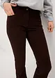 Kordfløyelsbukse med stretch, Straight, bonprix