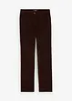 Kordfløyelsbukse med stretch, Straight, bonprix
