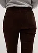 Kordfløyelsbukse med stretch, Straight, bonprix
