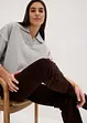 Kordfløyelsbukse med stretch, Straight, bonprix