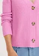 Ribbet cardigan, bonprix