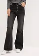 Bootcut-jeans High Waist, komfortlinning, bonprix