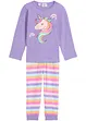Pyjamas med økologisk bomull for barn (2-delt sett), bonprix