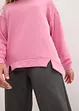 Oversized sweatshirt i myk frotté, bonprix