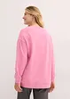 Oversized sweatshirt i myk frotté, bonprix