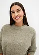 Oversized genser i bouclé, bonprix