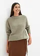 Oversized genser i bouclé, bonprix
