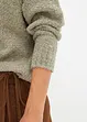 Oversized genser i bouclé, bonprix