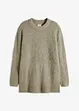 Oversized genser i bouclé, bonprix
