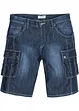 Bermudashorts i denim med cargolommer, Regular Fit, bonprix
